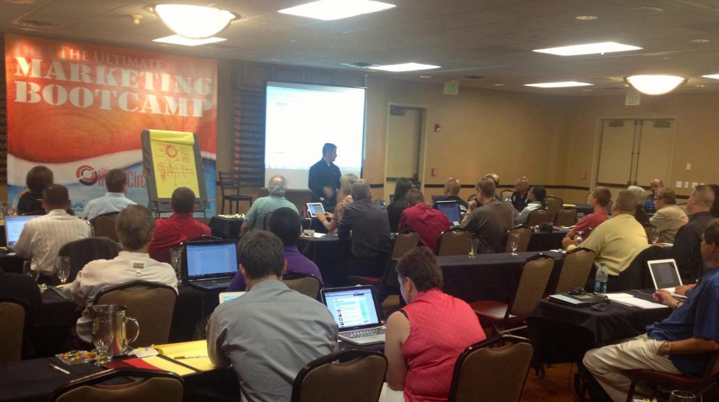 The Annual “Marketing Bootcamp” typically held in Golden, Colorado. Creating a Plan for 100 new clients in 6-8 weeks.